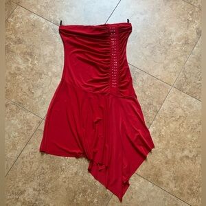 Fashion Magazine strapless dress | size Medium